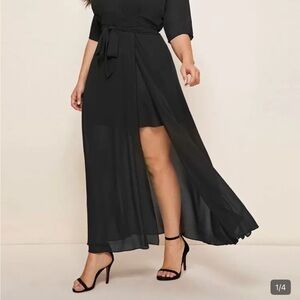 SHEIN Black Dress 0XL